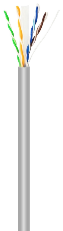 AISENS Cable de Red RJ45 Cat.6 UTP Rigido AWG23 CCA (aleacion), Gris, 100 m