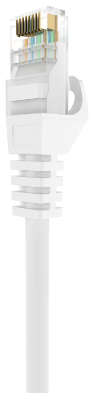 AISENS Cable de Red Latiguillo RJ45 LSZH Cat.6A 500 Mhz UTP AWG24, Blanco, 25CM