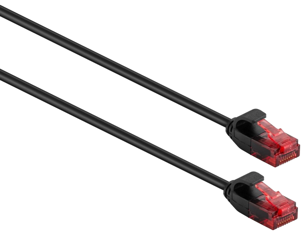 Ewent IM1046 cable de red Negro 2 m Cat6 U/UTP (UTP)