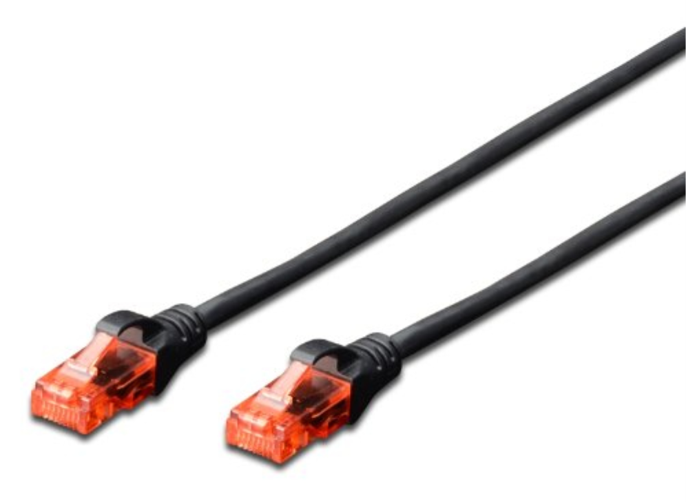 Ewent IM1026 cable de red Negro 5 m Cat6 U/UTP (UTP)