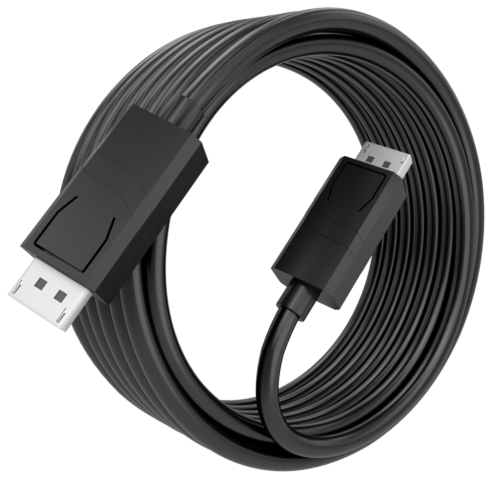 AISENS Cable DisplayPort CCS V1.4 8K@60Hz, DP/M-DP/M, Negro, 5.0m