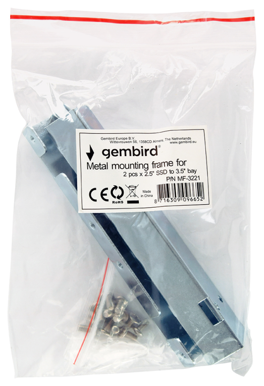 Gembird MF-3221 kit de montaje Metálico Metal