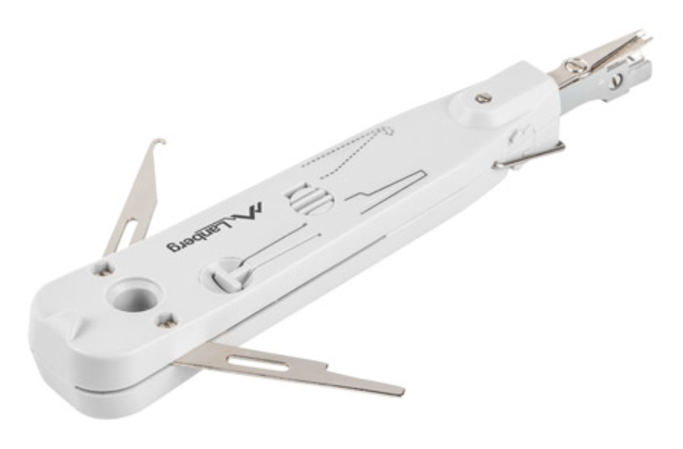 Lanberg NT-0001 crimpadora Herramienta de inserción Blanco