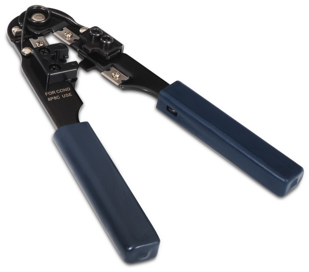 AISENS A142-0310 crimpadora Herramienta para prensar Negro, Azul