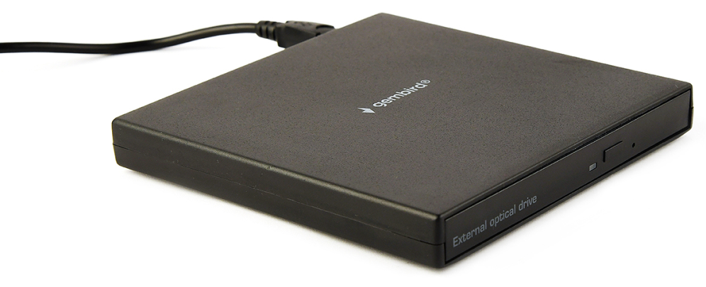 Gembird DVD-USB-04 unidad de disco óptico DVD±RW Negro