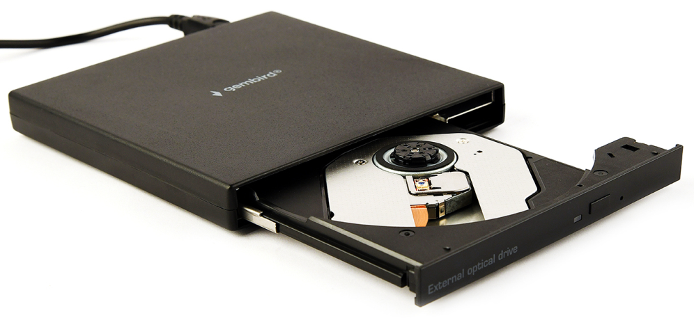 Gembird DVD-USB-04 unidad de disco óptico DVD±RW Negro