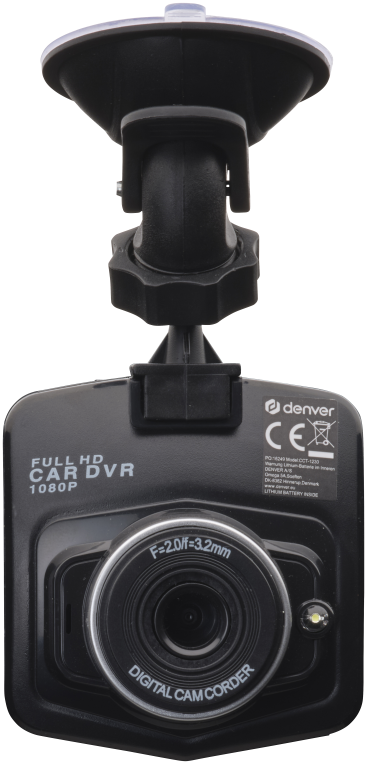 Denver CCT-1230 HD Batería, CC Negro