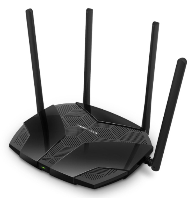 Mercusys MR80X router inalámbrico Gigabit Ethernet Doble banda (2,4 GHz / 5 GHz) Negro