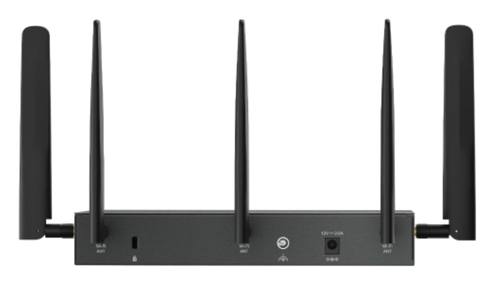 TP-Link Omada ER706W-4G router inalámbrico Gigabit Ethernet Doble banda (2,4 GHz / 5 GHz) Negro