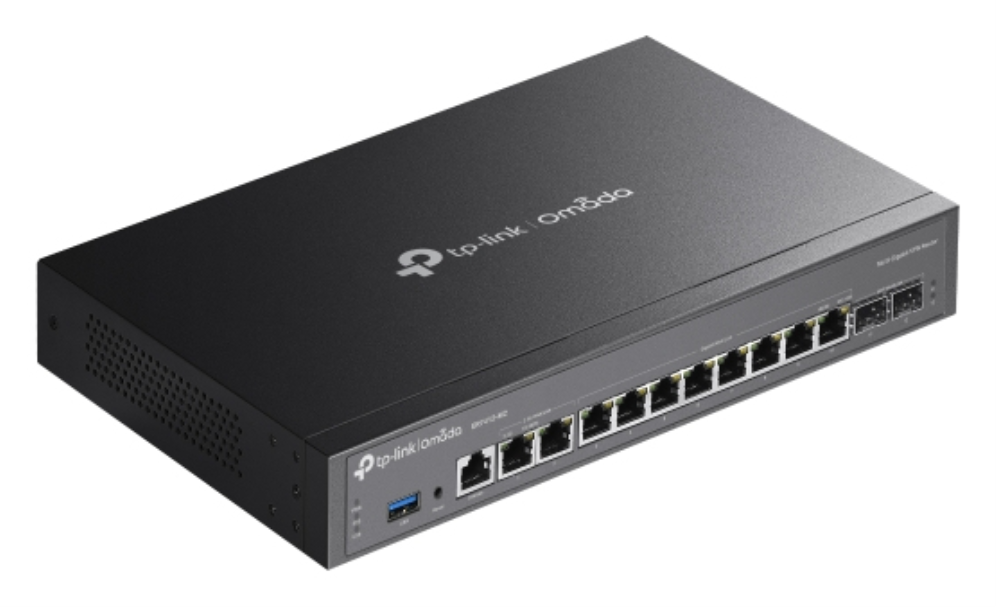 TP-Link Omada ER7412-M2 router 2.5 Gigabit Ethernet, Gigabit Ethernet Negro