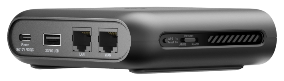 TP-Link TL-WR1502X router inalámbrico Gigabit Ethernet Doble banda (2,4 GHz / 5 GHz) Negro