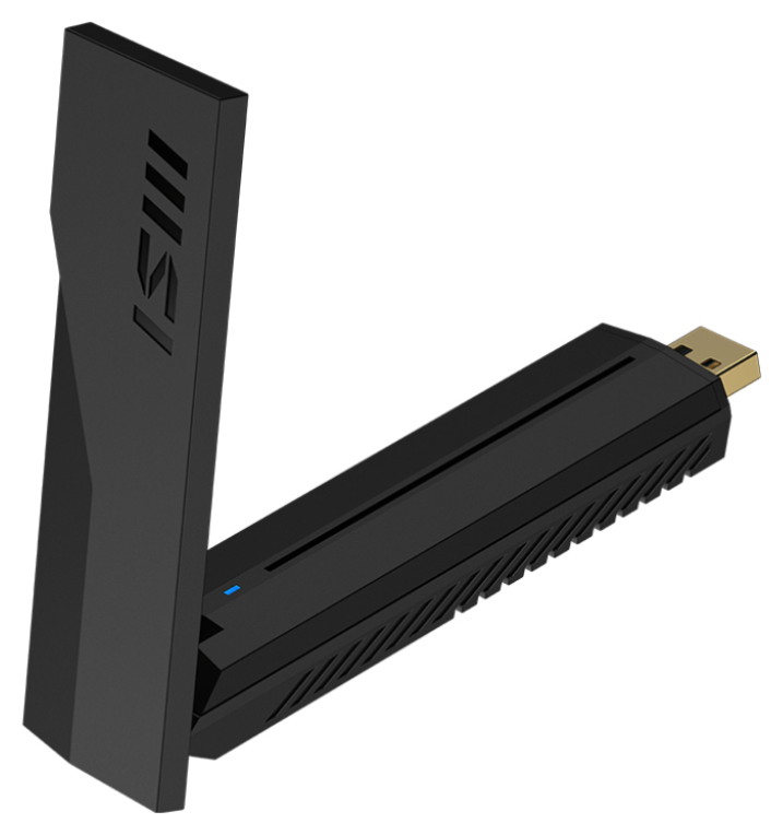 MSI BE6500 WiFi7 USB Stick - Dongle WLAN 2880 Mbit/s