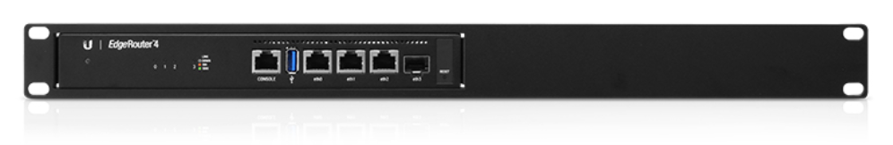 Ubiquiti EdgeRouter 4 router Gigabit Ethernet Negro