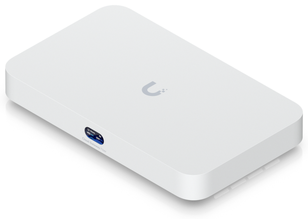 Ubiquiti UCG-Fiber (30W) pasarel y controlador 10, 100, 1000, 2500, 10000 Mbit/s