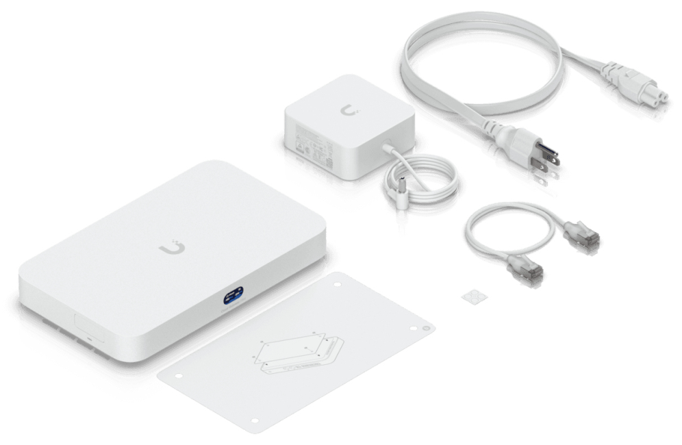 Ubiquiti UCG-Fiber (30W) pasarel y controlador 10, 100, 1000, 2500, 10000 Mbit/s