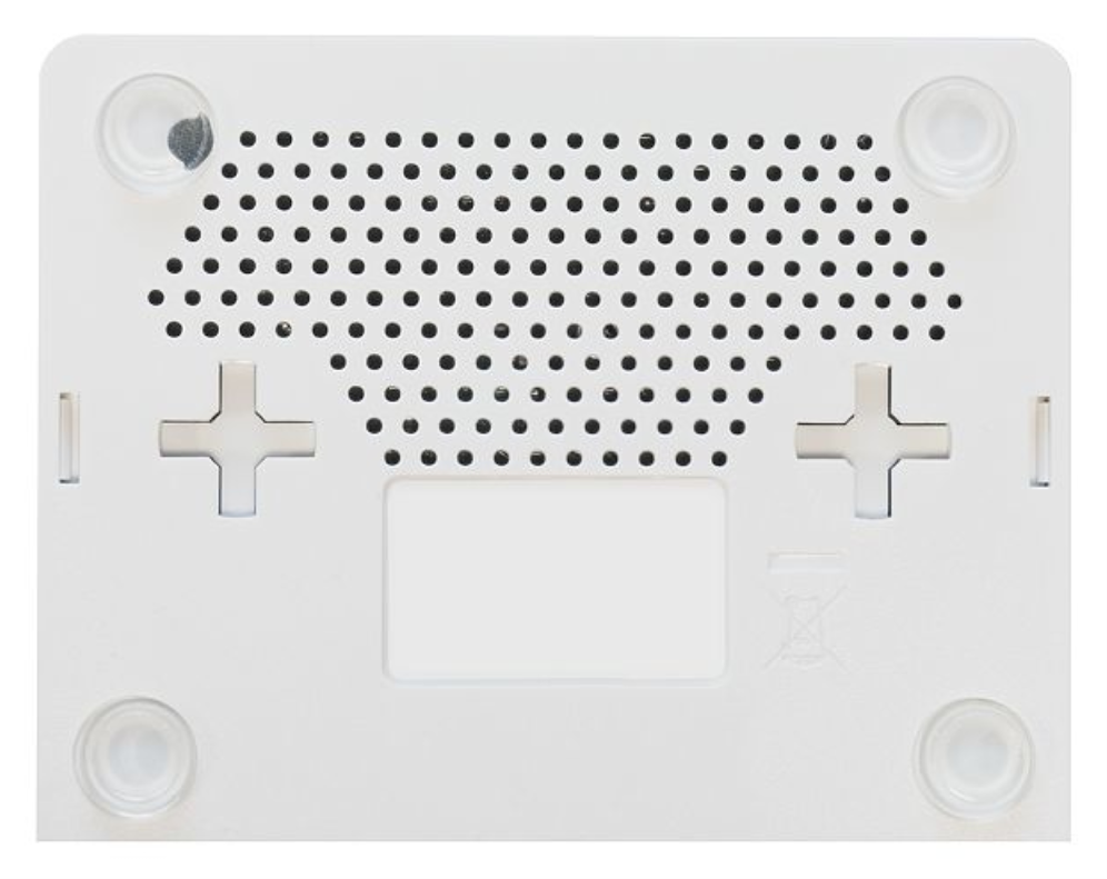 Mikrotik RB750GR3 router Gigabit Ethernet Turquesa, Blanco