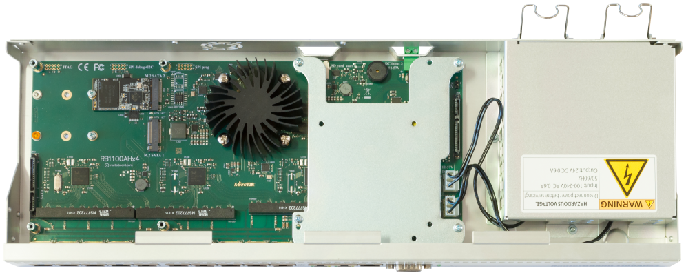 Mikrotik 1100Dx4 DudeEdition router Aluminio