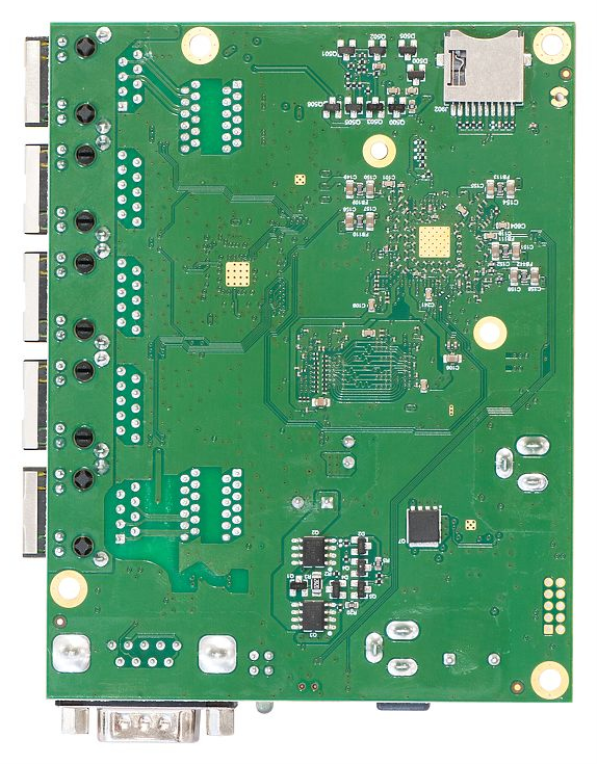 Mikrotik RB450Gx4 router Gigabit Ethernet Verde