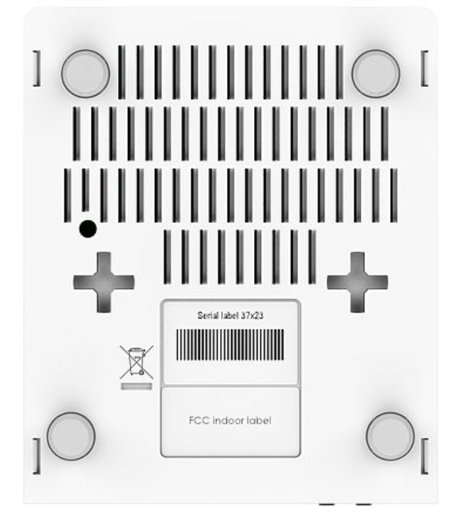 Mikrotik hEX PoE router Blanco