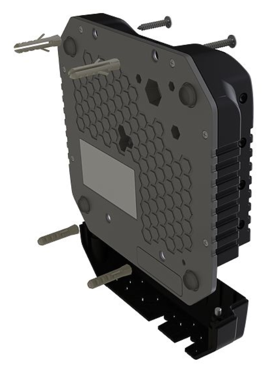 Mikrotik LtAP LTE kit 300 Mbit/s Negro Energía sobre Ethernet (PoE)