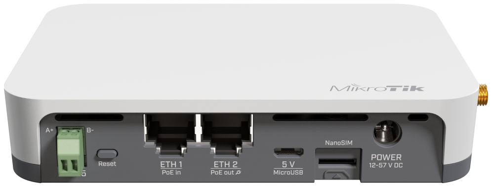 Mikrotik KNOT LR9 kit pasarel y controlador 10, 100 Mbit/s