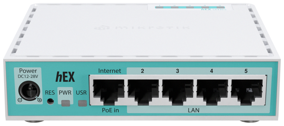 Mikrotik hEX router Gigabit Ethernet Blanco