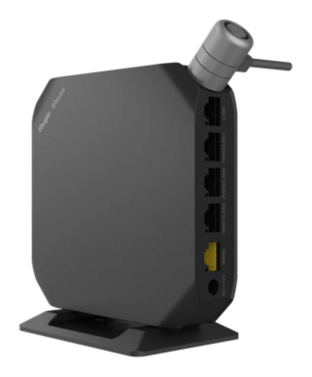 Ruijie Networks RG-EG105GW(T) router inalámbrico Gigabit Ethernet Doble banda (2,4 GHz / 5 GHz) Negro