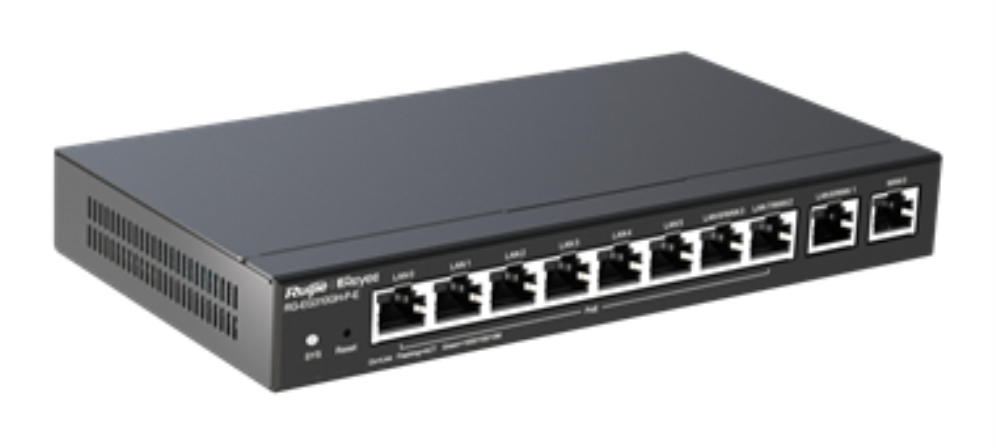 Ruijie Networks RG-EG310GH-P-E router Negro
