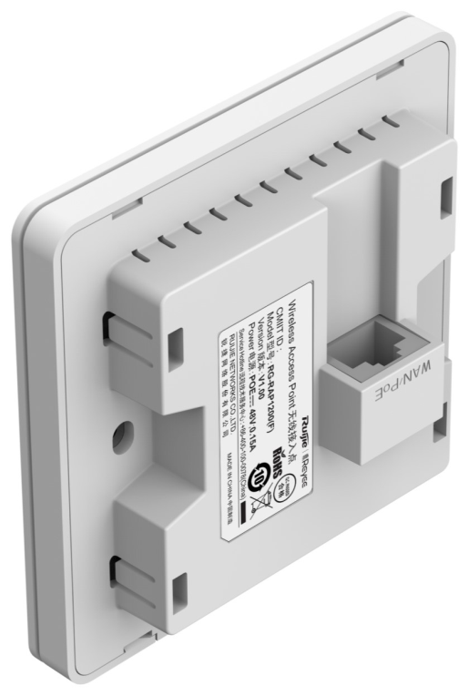 Ruijie Networks RG-RAP1200(F) punto de acceso inalámbrico 1267 Mbit/s Blanco Energía sobre Ethernet (PoE)