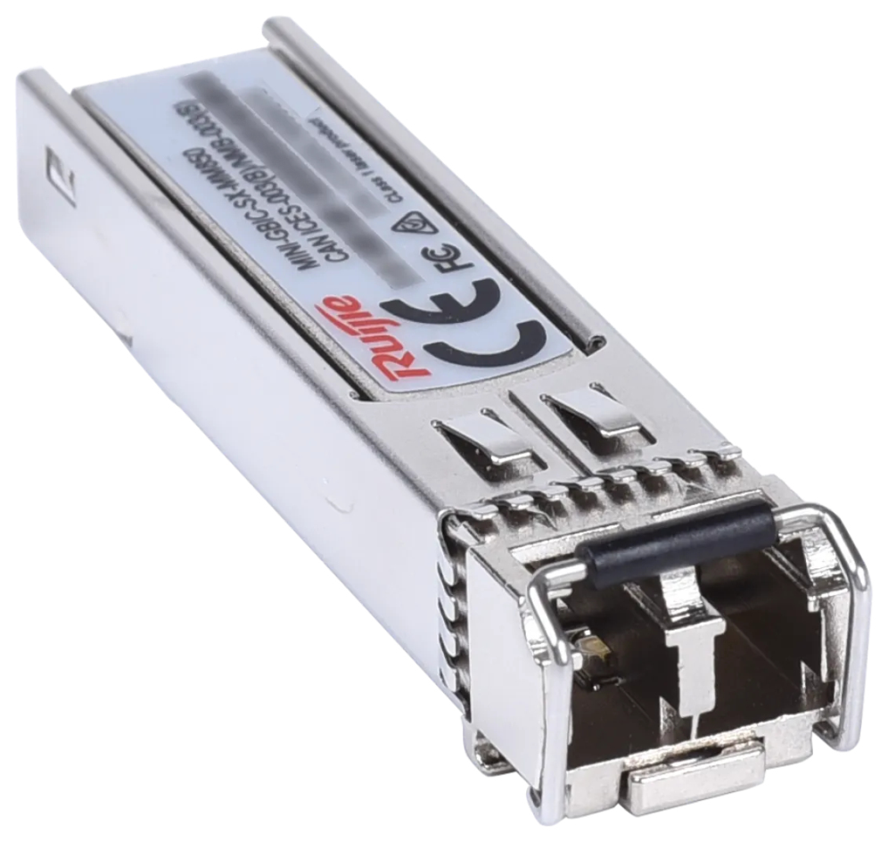Ruijie Networks RG-MINI-GBIC-SXMM850 red modulo transceptor Fibra óptica 1000 Mbit/s SFP 850 nm