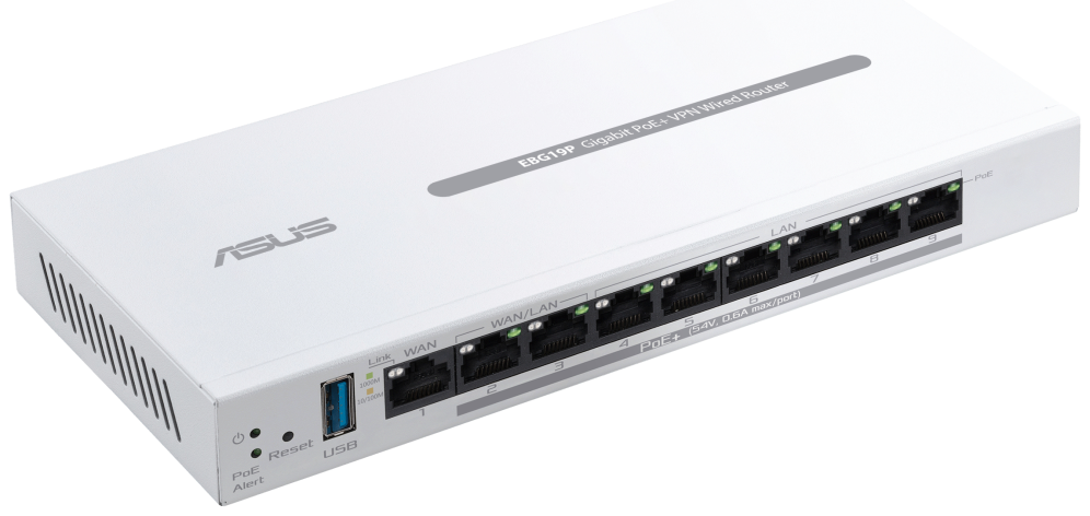 ASUS ExpertWiFi EBG19P router Gigabit Ethernet Blanco