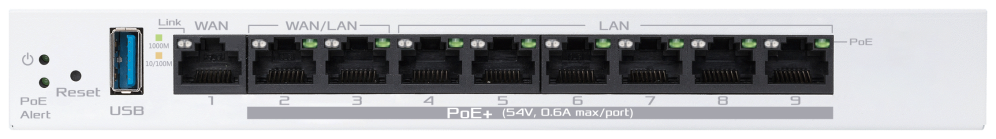 ASUS ExpertWiFi EBG19P router Gigabit Ethernet Blanco