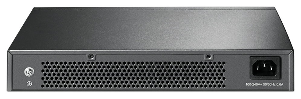 TP-Link TL-SG1024DE Gestionado L2 Gigabit Ethernet (10/100/1000) 1U Negro