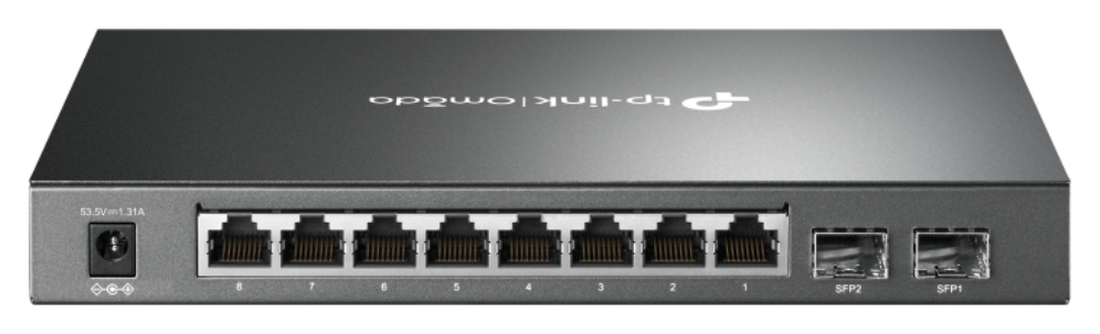 TP-Link Omada SG2210P switch Gestionado L2/L2+ Gigabit Ethernet (10/100/1000) Energía sobre Ethernet (PoE) Negro