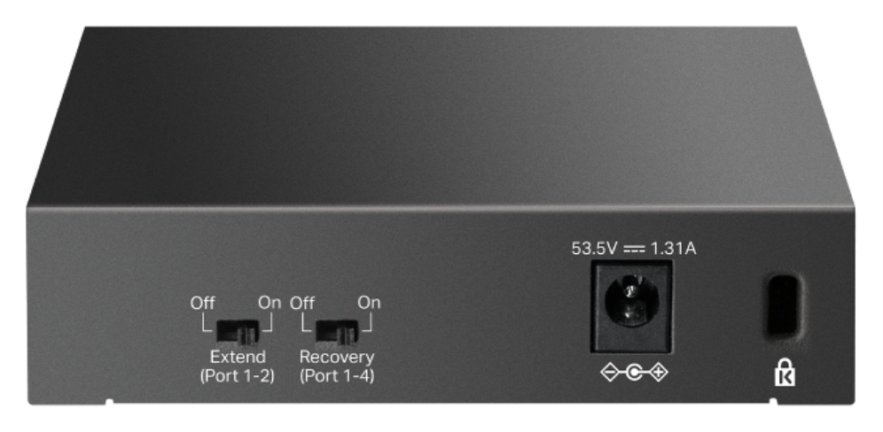 TP-Link LiteWave LS105GP switch No administrado Gigabit Ethernet (10/100/1000) Energía sobre Ethernet (PoE) Negro
