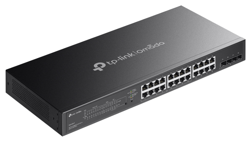 TP-Link Omada SG2428LP switch Gestionado L2/L2+ Gigabit Ethernet (10/100/1000) Energía sobre Ethernet (PoE) Gris