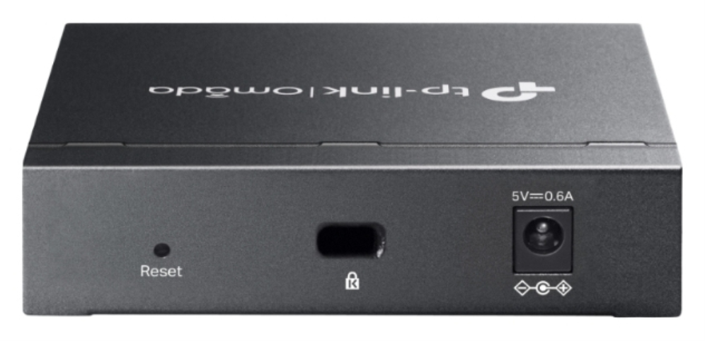 TP-Link Omada ES205G switch Gestionado Gigabit Ethernet (10/100/1000) Negro