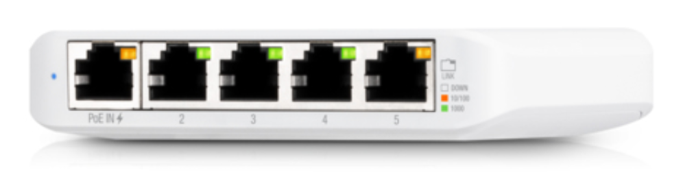 Ubiquiti UniFi USW Flex Mini Gestionado Gigabit Ethernet (10/100/1000) Energía sobre Ethernet (PoE) Blanco