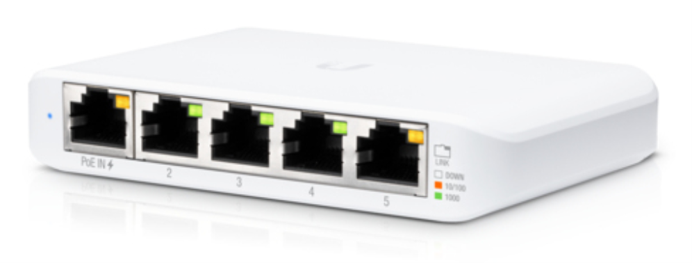 Ubiquiti UniFi USW Flex Mini Gestionado Gigabit Ethernet (10/100/1000) Energía sobre Ethernet (PoE) Blanco