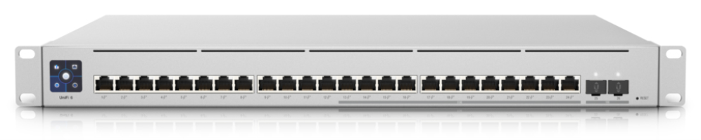 Ubiquiti USW-ENTERPRISE-24-POE switch Gestionado L3 Gigabit Ethernet (10/100/1000) Energía sobre Ethernet (PoE) Plata