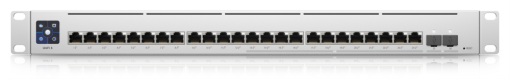 Ubiquiti USW-ENTERPRISE-24-POE switch Gestionado L3 Gigabit Ethernet (10/100/1000) Energía sobre Ethernet (PoE) Plata