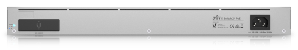 Ubiquiti USW-ENTERPRISE-24-POE switch Gestionado L3 Gigabit Ethernet (10/100/1000) Energía sobre Ethernet (PoE) Plata