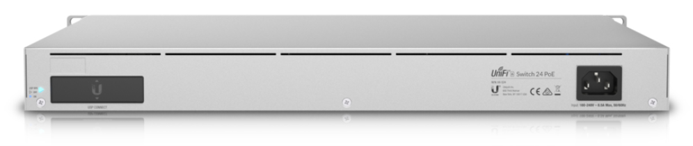 Ubiquiti USW-ENTERPRISE-24-POE switch Gestionado L3 Gigabit Ethernet (10/100/1000) Energía sobre Ethernet (PoE) Plata