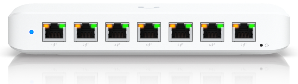 Ubiquiti Ultra 210W Gestionado L2 Gigabit Ethernet (10/100/1000) Energía sobre Ethernet (PoE) Blanco