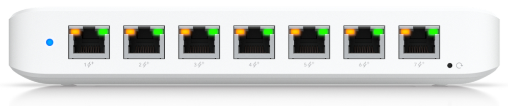 Ubiquiti Ultra 210W Gestionado L2 Gigabit Ethernet (10/100/1000) Energía sobre Ethernet (PoE) Blanco