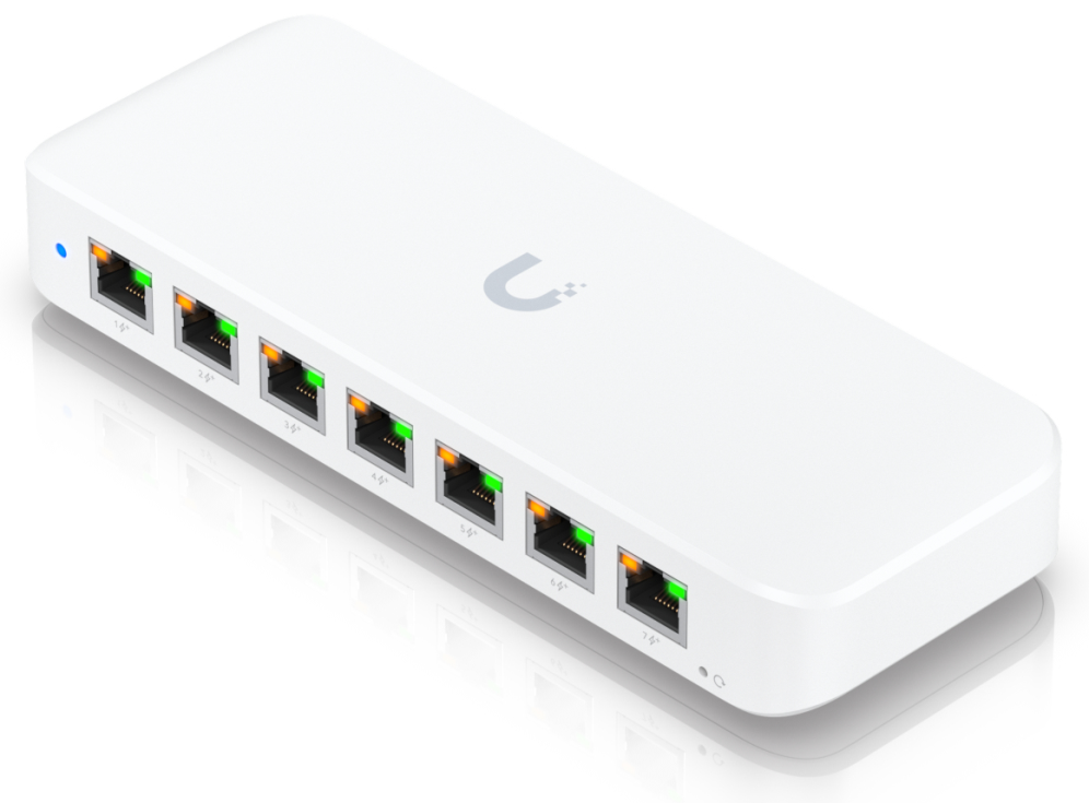 Ubiquiti Ultra 210W Gestionado L2 Gigabit Ethernet (10/100/1000) Energía sobre Ethernet (PoE) Blanco