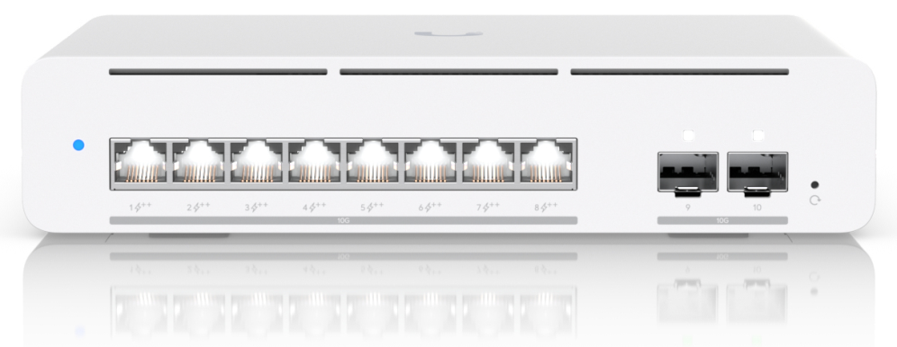 Ubiquiti UniFi Pro XG 8 PoE Gestionado L2/L3 10G Ethernet (100/1000/10000) Energía sobre Ethernet (PoE) Gris