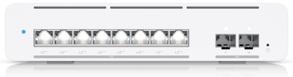 Ubiquiti UniFi Pro XG 8 PoE Gestionado L2/L3 10G Ethernet (100/1000/10000) Energía sobre Ethernet (PoE) Gris