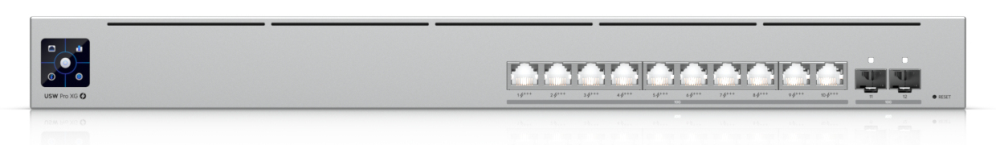 Ubiquiti UniFi Pro XG 10 PoE Gestionado L2/L3 10G Ethernet (100/1000/10000) Energía sobre Ethernet (PoE) 1U Gris