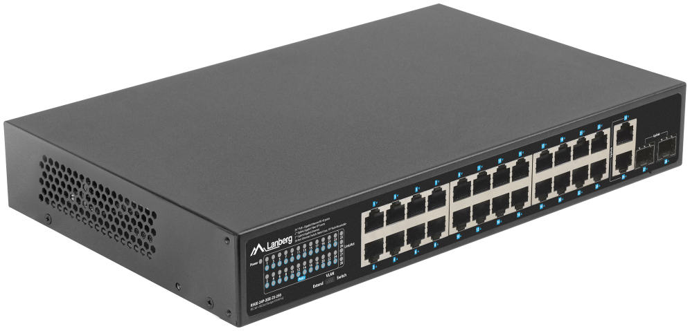 Lanberg RSGE-24P-2GE-2S-250 switch No administrado